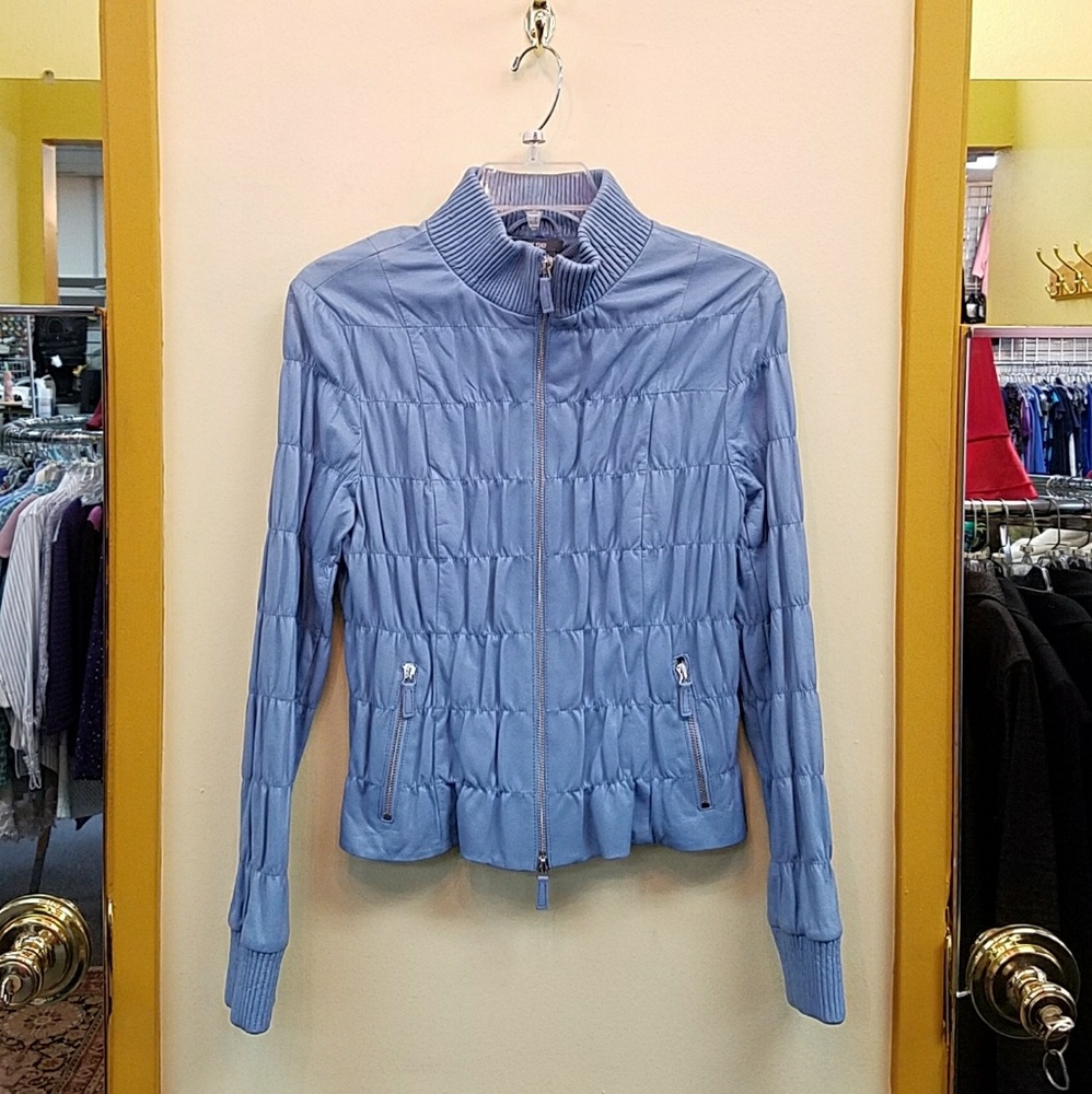 Perse blue jacket size 8